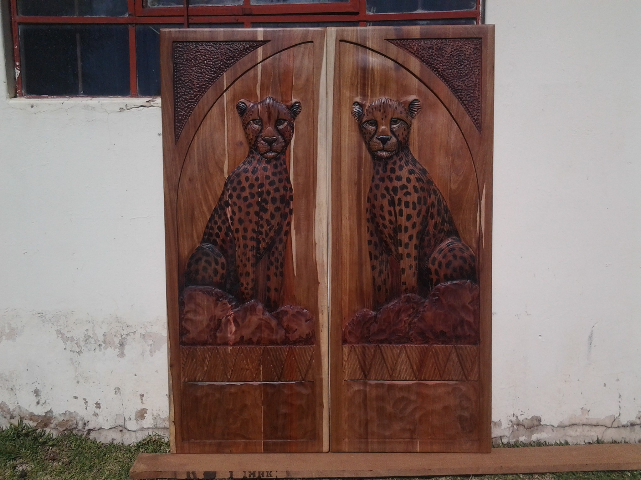 Wildlife Doors Africarve Hand Carved Doors & Signs