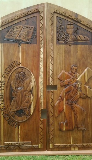 Africarve, Hand Carved Doors, Doors & Signs, Hand Carved, Solid Doors, Exotic Doors, South Coast Doors, Woodern Garage Doors, Wooden Signs, Hand Carved Designs, Copper, KIAAT, Grains, Maranti, Oak, RoseWood, Timber, Coastal Doors, Fit Any Size, Custom Doors, Internal Doors, Pivot Doors, Ethnic Doors, Special Projects, Church Furnishing, Religious Doors, Christian Doors, Hindu Doors, Muslim Doors, WildLife Doors, Family Crests, Family Signs, Trophies, Gates, Swing Doors, Headboards, Murals, Cupboard Doors, Solid Custom Tables, Statues, Single Panel Grooved Single & Double, Single Panel Grooved Single & Double Door, Single Panel Sleeper Type Single & Double, Single Panel Plain Single & Double, Two Panel tongue and groove - Single & Double, Two Panel Type Single & Double, 4 Panel Kiaat Door with Centre Piece Carving, 4 Panel Stable Door Design with Glass top panels & Centre Carving, 4 Panel Stable Door Design with Glass top panels & Centre Carving, 4 Panel Stable Door Design with Glass top panels & Centre Carving, 813mm Two Panel with Center Carving, 1,200 Pivot Door Design 50A with cut out for glass. Installed in frame with lock, 1,200 Design 22A. Two Panel, 1,200 Design 7 Abafazi with Copper, 1,200 design 3D Elephant, 3D Elephant - Side View, design 3D 18 Hlala Panzi, kayalangalrg, pumla, hlalaphansi, ilanga, 4panel, galleon, municipality, african-doubledoor, cross-design, floral-design, gheko_sleeper, halfmoon, mixed-wood, shield, silveroak, stabledoor, double door sleeper frame and architrave closed, Custom Wooden Door, Double Doors Design 2 Panel with Carved Wooden Handles Front and Back, Double Doors Design 2 Panel with Carved Wooden Handles Front and Back, Double Doors Design 2 Panel with Carved Wooden Handles Front and Back, Double Doors Design 2 Panel with Carved Wooden Handles Front and Back, church pews, Bishops chairs, Church-christening stand, Carved religious panels, Carved religious doors, PULLPIT, Carved murals, Ganesh-Kiaat, Double Doors-Ganesh, Double Door Lotus Elephant, Ganesha wall mural, Mosque Double Doors in African Rosewood with glass inserts and Top Panel, Carved Mosque Double Doors in Oak with Arched Top Panel, Carved Mosque Double Doors in Oak with Arched Top Panel, Carved religious doors, Dolphin , Elephant & Calf, Big Five, Leopard, Stable Door Kudu, Stable Door Zebra, Perched Eagle, Owl, Perched Fish Eagles, 3D Carved Gecko, 3D Carved Hippo, Rhino, Bush Baby's Paradise, Sailfish Design Doors Kiaat, Cheetah, Dolphin, Elephant Headoor, Big 5 Pivot door 3D, Bester, De Kock, De La Ray, De Jager, Wooden Sign, Kitchen Swing Doors, Saloon Swing Doors, 3m Gate Panels Carved Kiaat, Wooden Gate, Wall Mural, Trophies,, Metre Carved Table Top, Basket Weave, Rope Design, Floral Design, Custom table
