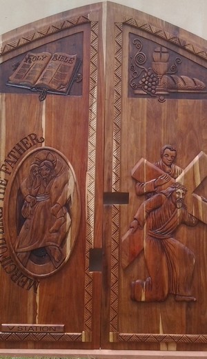 Africarve, Hand Carved Doors, Doors & Signs, Hand Carved, Solid Doors, Exotic Doors, South Coast Doors, Woodern Garage Doors, Wooden Signs, Hand Carved Designs, Copper, KIAAT, Grains, Maranti, Oak, RoseWood, Timber, Coastal Doors, Fit Any Size, Custom Doors, Internal Doors, Pivot Doors, Ethnic Doors, Special Projects, Church Furnishing, Religious Doors, Christian Doors, Hindu Doors, Muslim Doors, WildLife Doors, Family Crests, Family Signs, Trophies, Gates, Swing Doors, Headboards, Murals, Cupboard Doors, Solid Custom Tables, Statues, Single Panel Grooved Single & Double, Single Panel Grooved Single & Double Door, Single Panel Sleeper Type Single & Double, Single Panel Plain Single & Double, Two Panel tongue and groove - Single & Double, Two Panel Type Single & Double, 4 Panel Kiaat Door with Centre Piece Carving, 4 Panel Stable Door Design with Glass top panels & Centre Carving, 4 Panel Stable Door Design with Glass top panels & Centre Carving, 4 Panel Stable Door Design with Glass top panels & Centre Carving, 813mm Two Panel with Center Carving, 1,200 Pivot Door Design 50A with cut out for glass. Installed in frame with lock, 1,200 Design 22A. Two Panel, 1,200 Design 7 Abafazi with Copper, 1,200 design 3D Elephant, 3D Elephant - Side View, design 3D 18 Hlala Panzi, kayalangalrg, pumla, hlalaphansi, ilanga, 4panel, galleon, municipality, african-doubledoor, cross-design, floral-design, gheko_sleeper, halfmoon, mixed-wood, shield, silveroak, stabledoor, double door sleeper frame and architrave closed, Custom Wooden Door, Double Doors Design 2 Panel with Carved Wooden Handles Front and Back, Double Doors Design 2 Panel with Carved Wooden Handles Front and Back, Double Doors Design 2 Panel with Carved Wooden Handles Front and Back, Double Doors Design 2 Panel with Carved Wooden Handles Front and Back, church pews, Bishops chairs, Church-christening stand, Carved religious panels, Carved religious doors, PULLPIT, Carved murals, Ganesh-Kiaat, Double Doors-Ganesh, Double Door Lotus Elephant, Ganesha wall mural, Mosque Double Doors in African Rosewood with glass inserts and Top Panel, Carved Mosque Double Doors in Oak with Arched Top Panel, Carved Mosque Double Doors in Oak with Arched Top Panel, Carved religious doors, Dolphin , Elephant & Calf, Big Five, Leopard, Stable Door Kudu, Stable Door Zebra, Perched Eagle, Owl, Perched Fish Eagles, 3D Carved Gecko, 3D Carved Hippo, Rhino, Bush Baby's Paradise, Sailfish Design Doors Kiaat, Cheetah, Dolphin, Elephant Headoor, Big 5 Pivot door 3D, Bester, De Kock, De La Ray, De Jager, Wooden Sign, Kitchen Swing Doors, Saloon Swing Doors, 3m Gate Panels Carved Kiaat, Wooden Gate, Wall Mural, Trophies,, Metre Carved Table Top, Basket Weave, Rope Design, Floral Design, Custom table